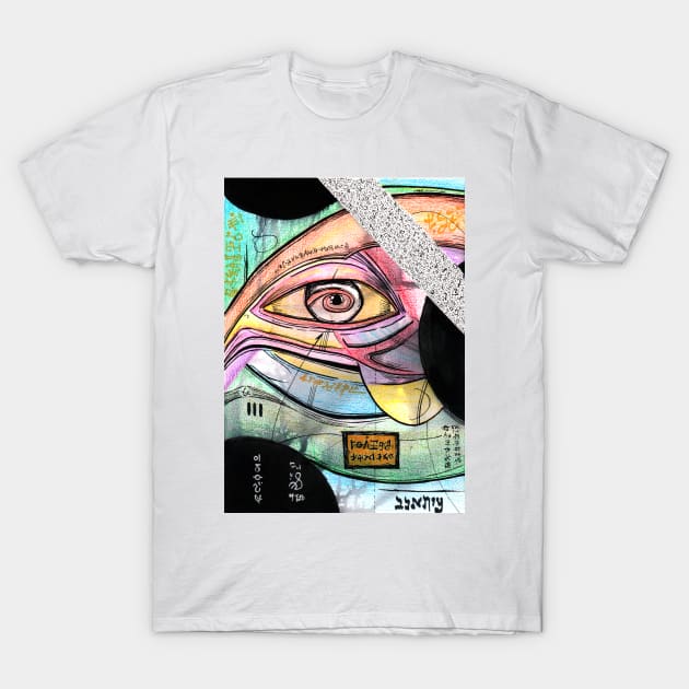 Abstract Coloured World T-Shirt by thealchemistdru